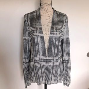 Eileen Fisher NWOT shaped cardigan shades of grey